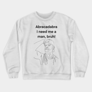 Abracadabra Snapback Crewneck Sweatshirt